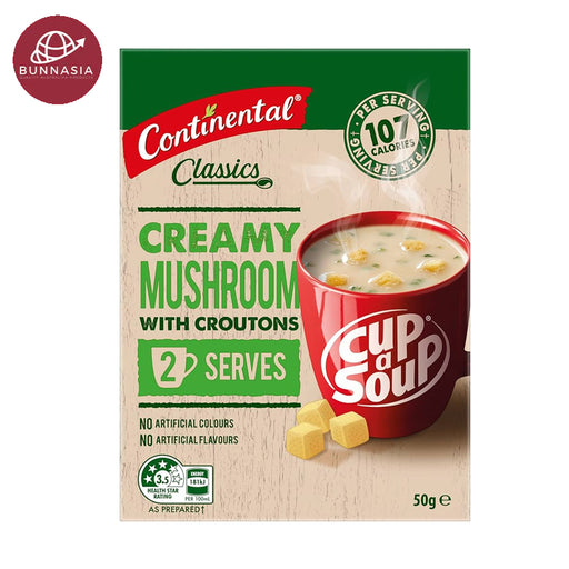 Continental Cup A Soup Creamy Mushroom (2pk) 50g