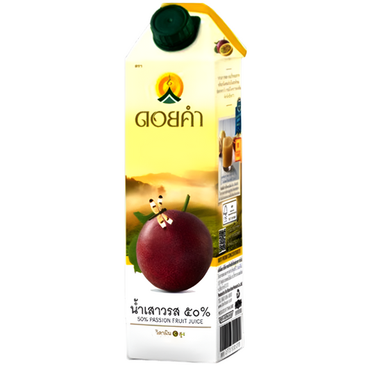 Doi Kham 50% Passion Fruit Juice Size 1L