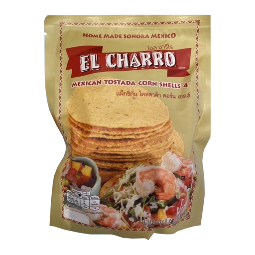 El Charro Mexican Tostada Corn Shells4 95g