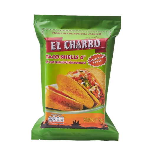 El Charro Taco Shells4 Mexican Style 95g