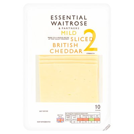 Essential Waitrose & Partners Dutch Gouda  Sliced Pack 10Sliced