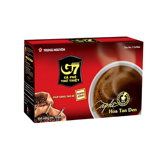 G7 Coffee Pure Black 15 sachets