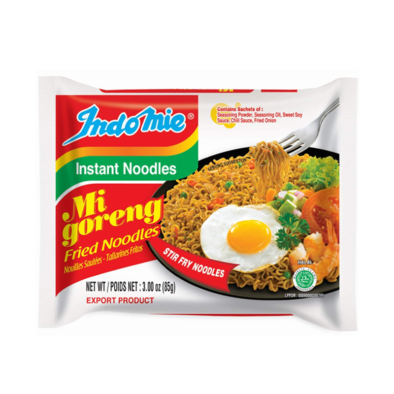 Indomie Mi Goreng Instant Stir Fry Noodles 85g