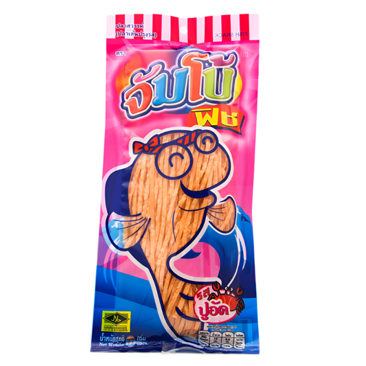 Jumbo fish Brand Fish Snack Crab Stick Flavoured Size 80g