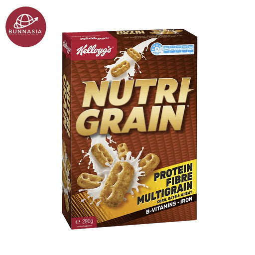 Kellogg's Nutri-grain Protein Fiber Multigrain Breakfast Cereal 290g