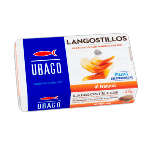 Langostillos al natural Ubago 110 g 110G
