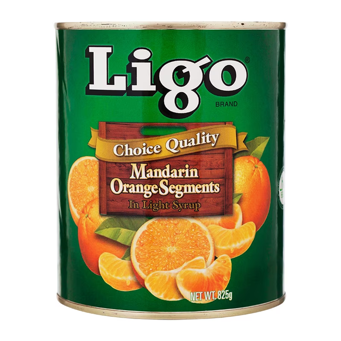 Ligo Choice Quality Mandarin Orange Segments in Light syrup 825g