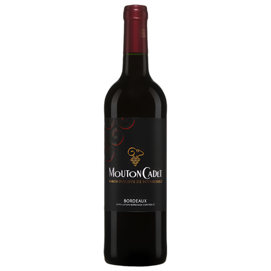 ເນີຍ MOUTON CADET ROUGE, A.O.C BORDEAUX 750 ml