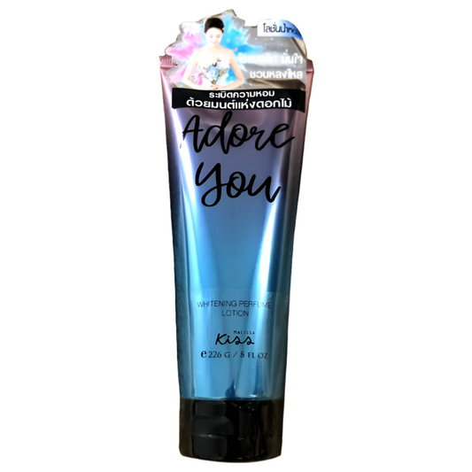 Malissa Kiss Whitening Perfume Body Lotion Adore You Size 226g