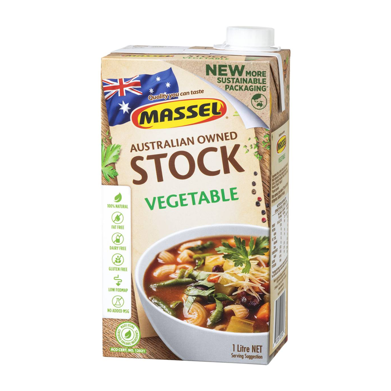 Massel Australian Owned Stock Vegetable 1Litre