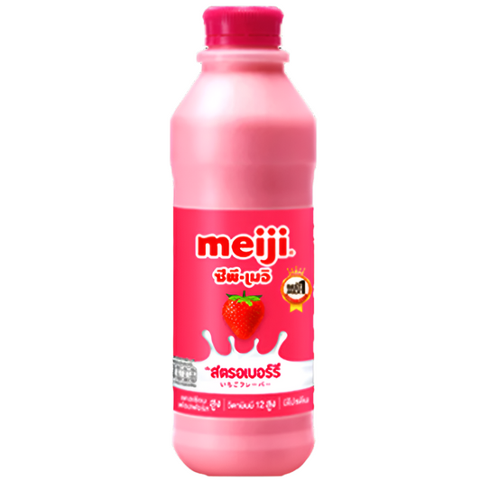 Meiji Pasteurized Strawberry Flavoured Milk 830ml