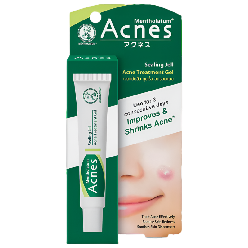 Acnes Mentholatum Sealing jell Treatment Gel with Acne-Fighting Power ຂະໜາດ 18g