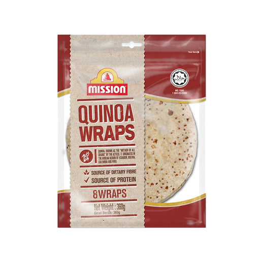 Mission Quinoa Wraps 360G