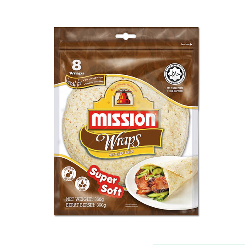 Mission Wraps Wholegrain 360g — Shopping-D Service Platform