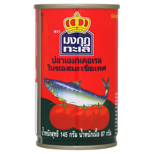 Mongkut Talay Mackerel in Tomato Sauce Size 145g