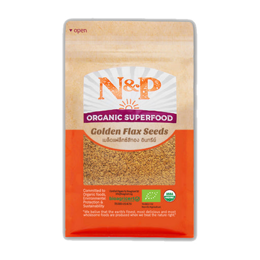 N&P Organic Golden Flax Seeds 300g
