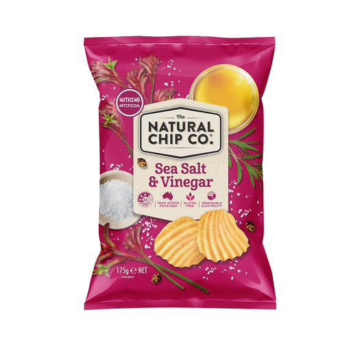Natural Chip Co Sea Salt & Vinegar 175G