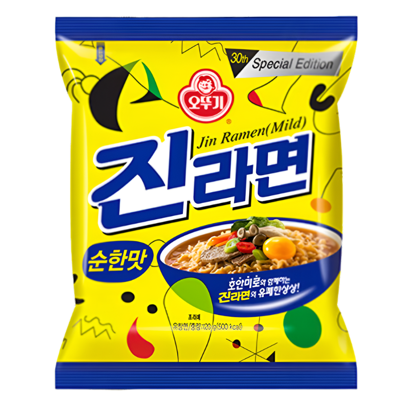 Ottogi Jin Ramen (ອ່ອນ) ຂະໜາດ 120g