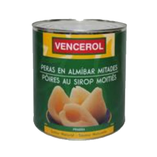 PEAR HALVES VENCEROL 850ML