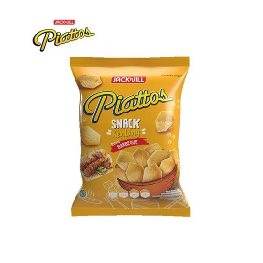 Piattos snack kentang rasa barbeque 35g