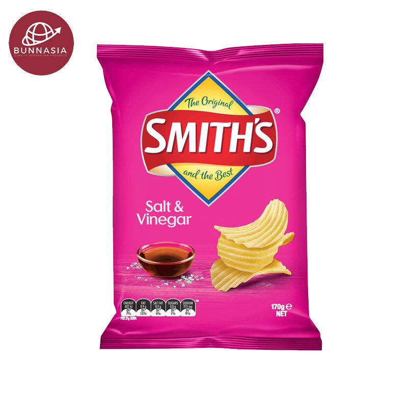 Smith's Crinkle Cut Salt & Vinegar 170g