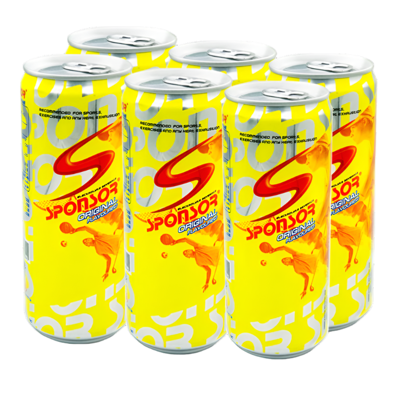 Sponsor Electrolyte Beverage Original 325ml x 6 | Buy Online in Laos ...