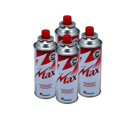 Maxsun Butane Gas Can Pack of  4pcs 220g