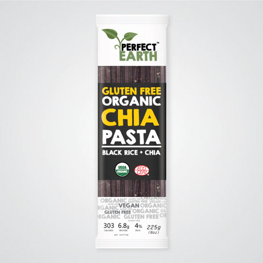 PERFECT EARTH Organic Black Rice Pasta with Chia 225 g