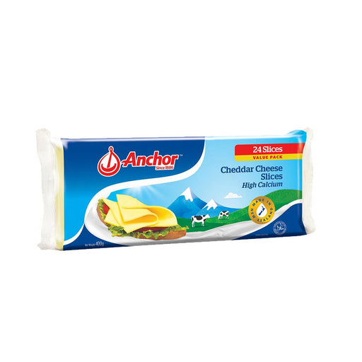 Anchor Cheddar Cheese 500g 24 slices