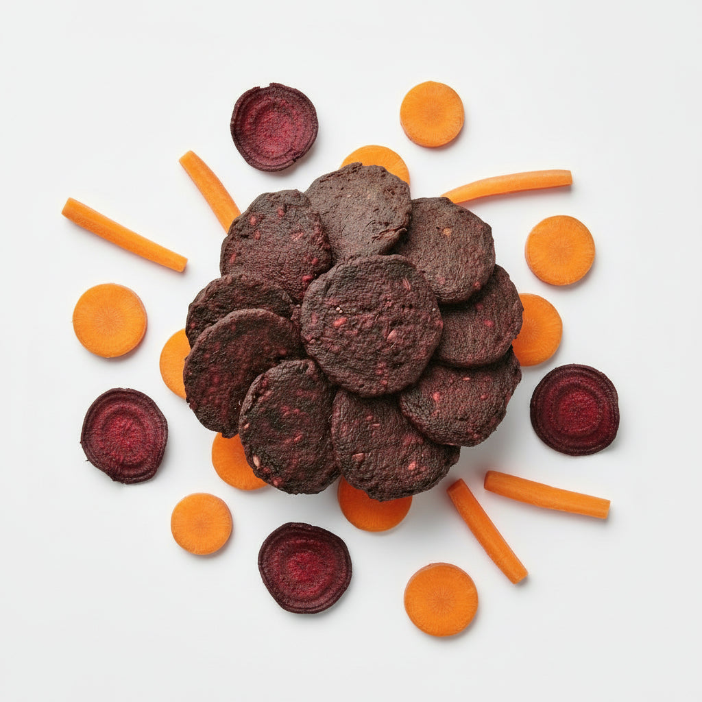 Homemade Beetroot & Carrot Fritters 6 pages