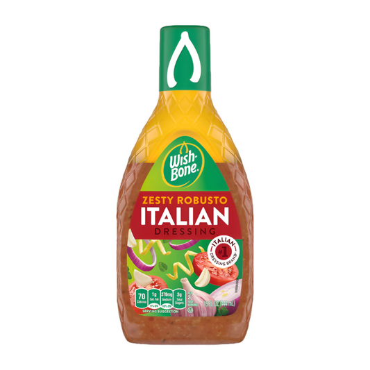 Wish Bone Zesty Robusto Italian Dressing 444ml