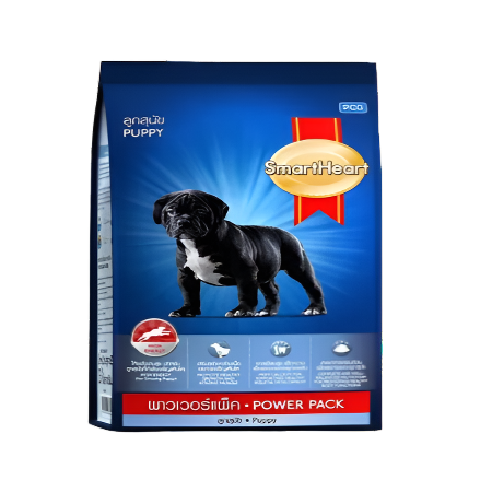 ອາຫານໝາ Smart heart Power pack (Puppy) 3 kg
