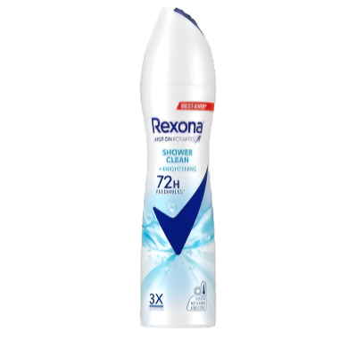 Rexona Motionsense Shower clean dry & Fresh confidence spray 135ml