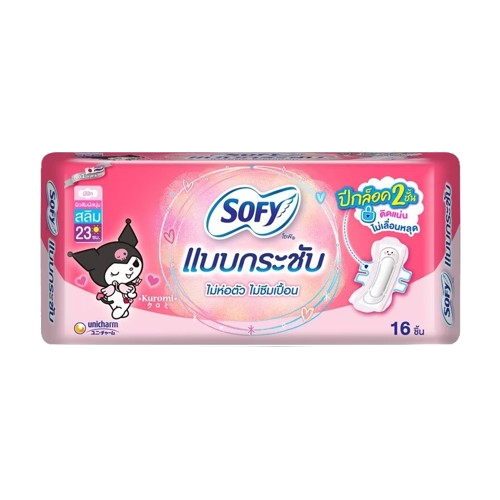 Sofy Body Fit Slim 23cm Day Sanitary Napkin with Wings Pack of 16pcs