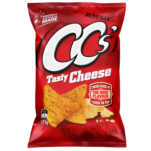 CC's Corn Chips Tasty Cheese 175g