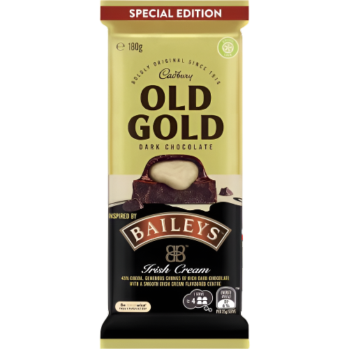 Cadbury Block Old Gold Baileys 180g