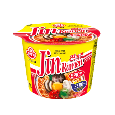 Ottogi  Jin Ramen Cup Hot Flavor Bowl  110g