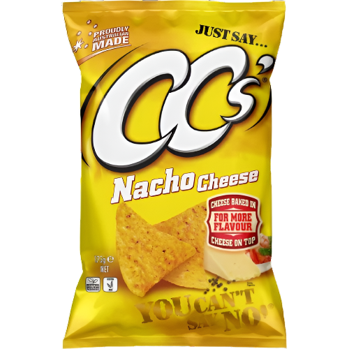 CC's Corn Chips Nacho Cheese 175g