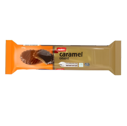 Coles Biscuits Caramel Deluxe 200g
