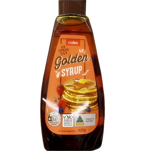 Coles Syrup Golden 400g