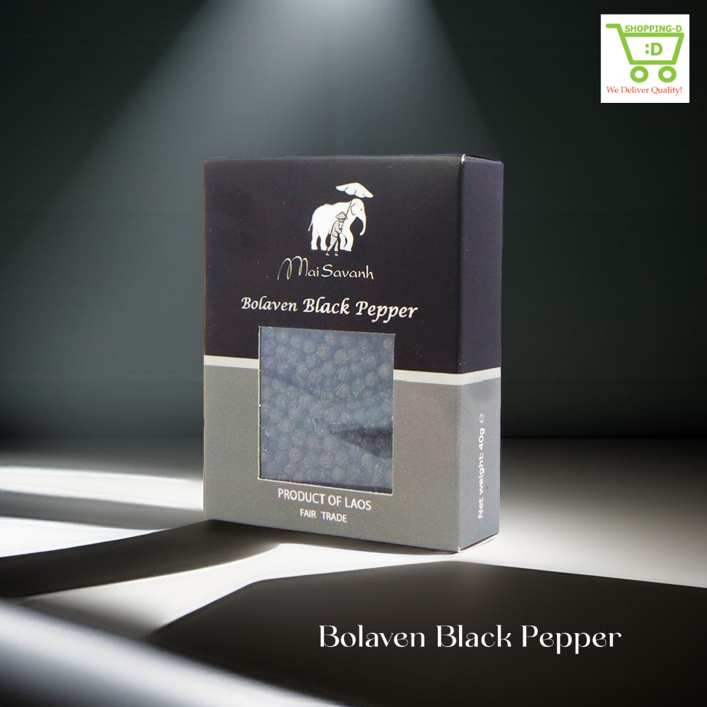 Mai Savanh Lao Organic Black Peppercorn