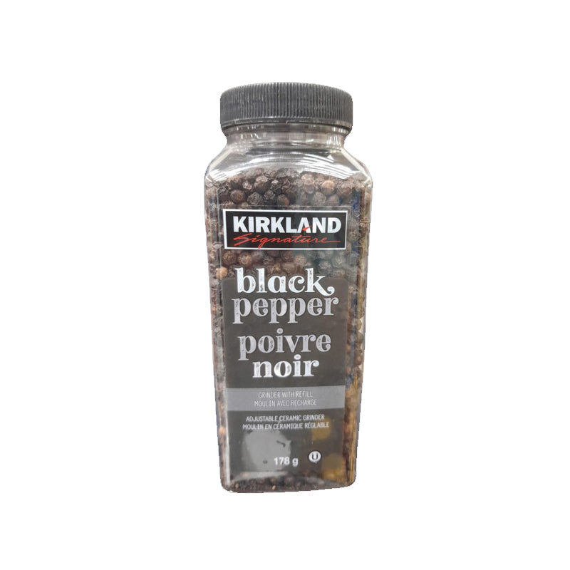 kirkland black pepper whole poivre noir 178g — ShoppingD Service Platform