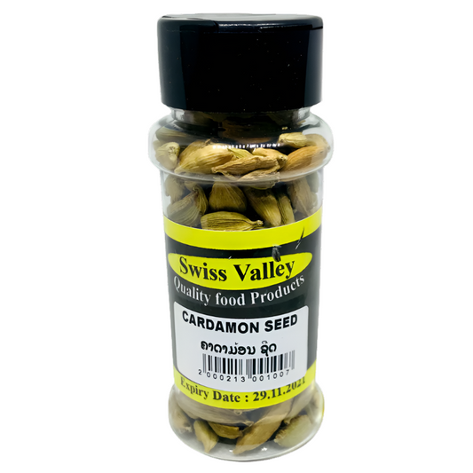 SWISS VALLEY CARDAMON SEED 50GM