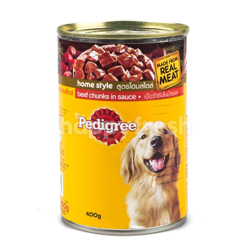 pedigree home style beef flavour in sauce 400g