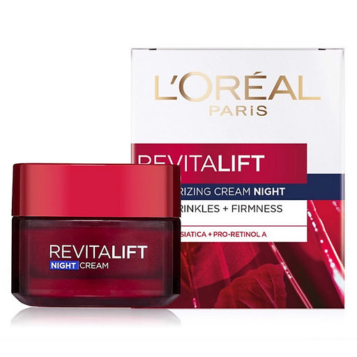 L'Oreal Revitalift Anti-Wrinkles + Firming Moisturizing Night Cream 50ml