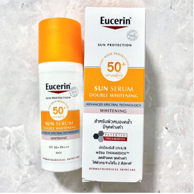 eucerin sunprotection 50pa+++ sun serum spotless brightening 50ml