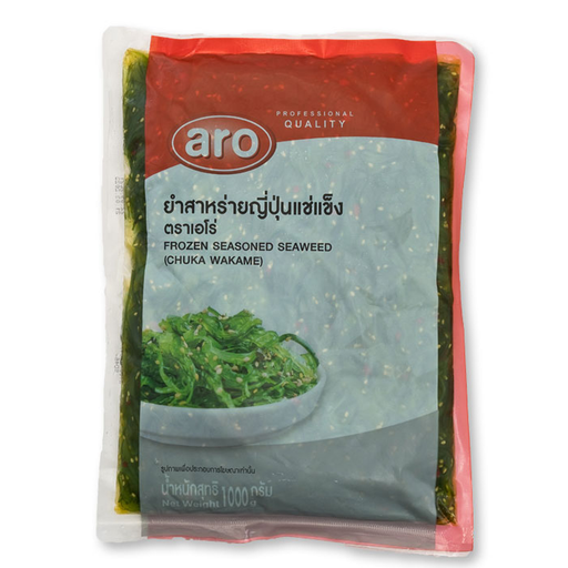 Aro Frozen Seasoned Seaweed (chuka Wakame ) 1000 g.