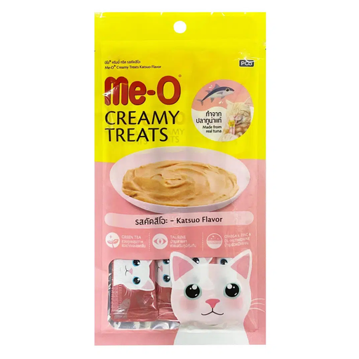 Me-O Katsuo Flavor Cat Creamy Treats 4x15g