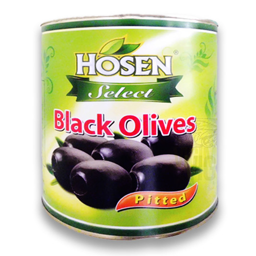 Hosen select Black olives pitted 3.000g