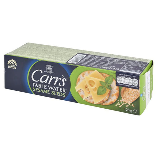 CARRS TABLE WATER SESAME SEEDS 125G